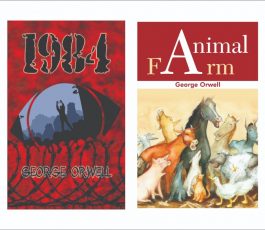 1984, Animal Farm – Novels (A Set of 2 Books) BY Rakesh Kumar Yadav , Dolly Sharma , Vanshika Rastogi , Prabhakar Sharma